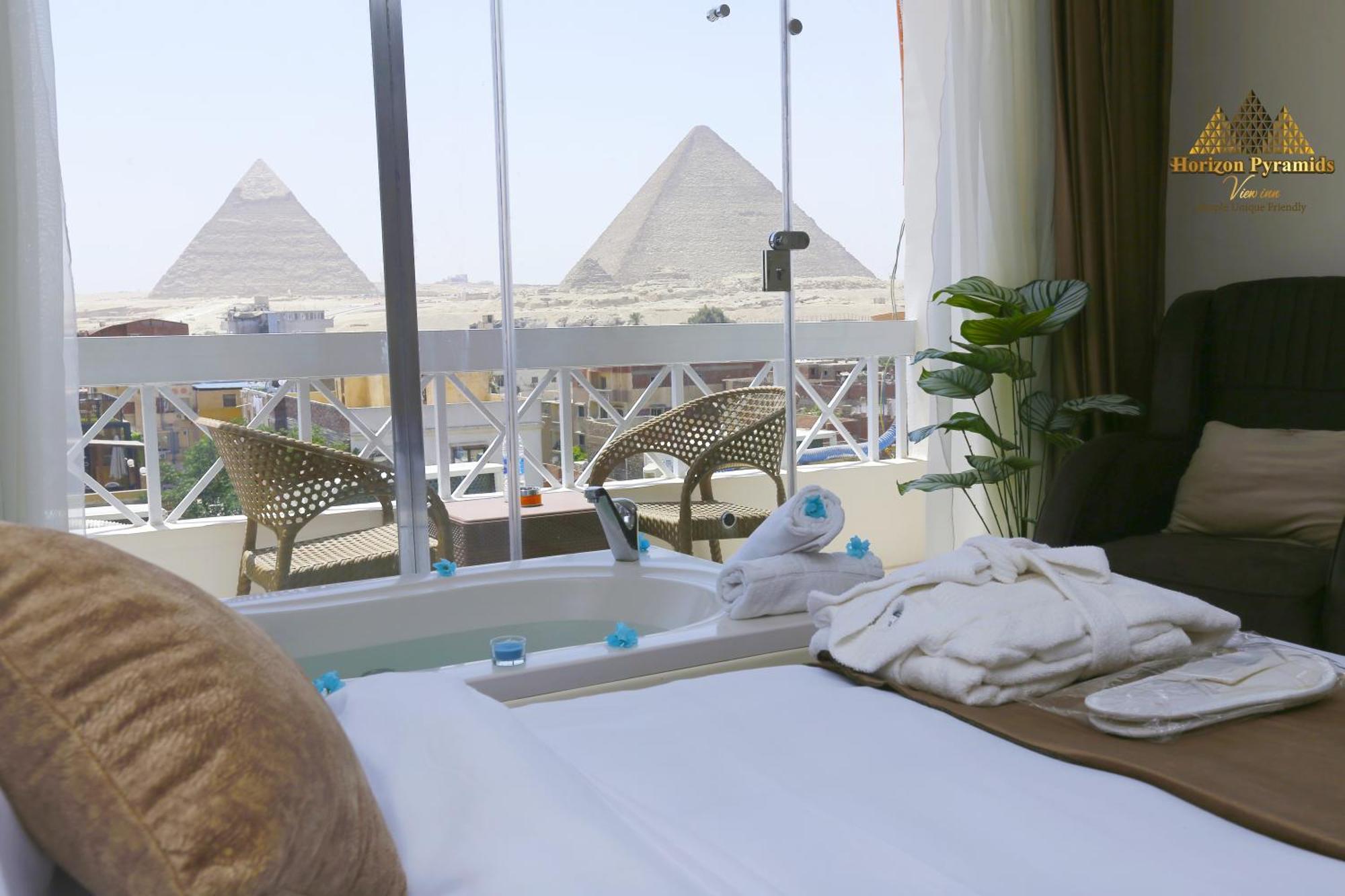 Horizon Pyramids View Inn Kafrat al Jabal Экстерьер фото