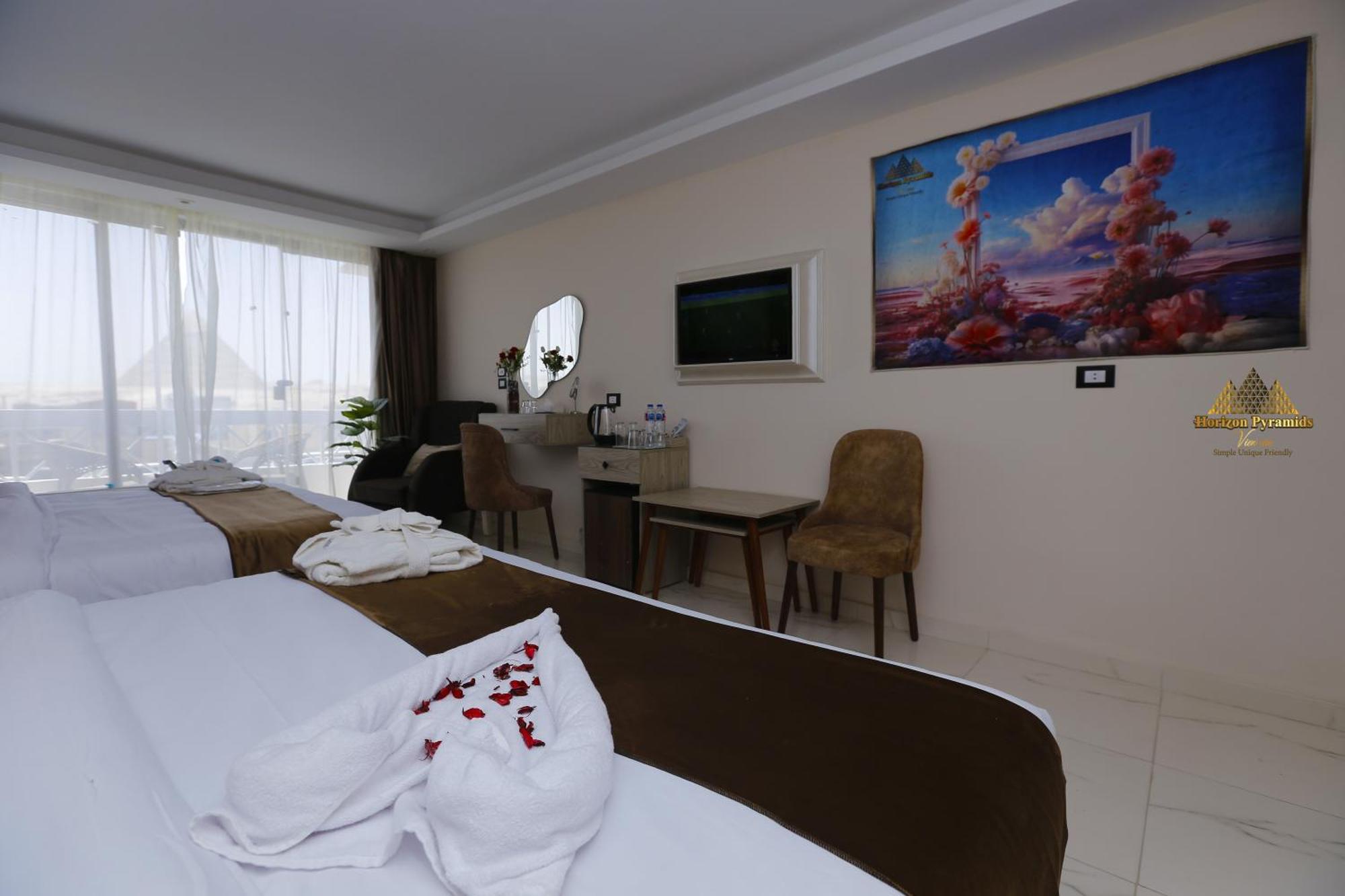 Horizon Pyramids View Inn Kafrat al Jabal Экстерьер фото