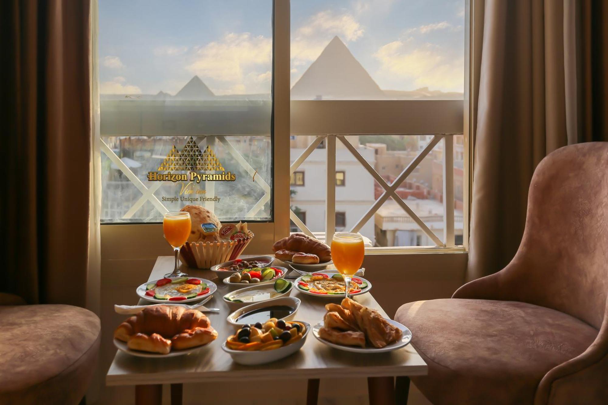 Horizon Pyramids View Inn Kafrat al Jabal Экстерьер фото