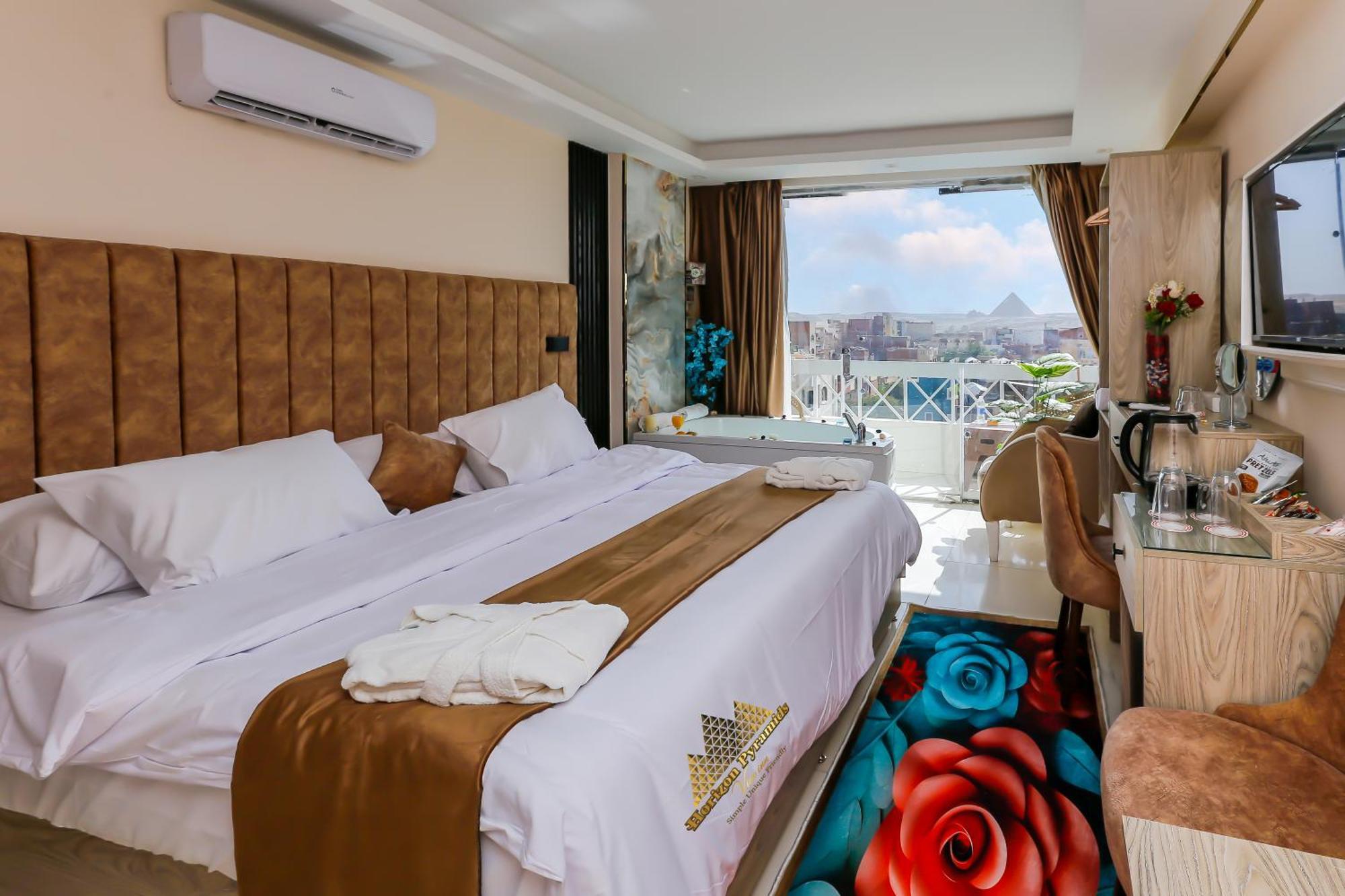 Horizon Pyramids View Inn Kafrat al Jabal Экстерьер фото